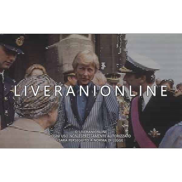 SOVRANI REALI DEL BELGIO - RETROSPETTIVA Nella foto Paola Ruffo di Calabria Principessa Liegi con il marito principe Alberto II nel 1983 ©ARCHIVIO Giovanni Liverani / DFP / AG. ALDO LIVERANI SAS - ITALY ONLY EDITORIAL USE ONLY