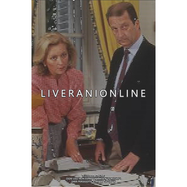 SOVRANI REALI DEL BELGIO - RETROSPETTIVA Nella foto Paola Ruffo di Calabria Principessa Liegi con il marito principe Alberto II ©ARCHIVIO Giovanni Liverani / DFP / AG. ALDO LIVERANI SAS - ITALY ONLY EDITORIAL USE ONLY