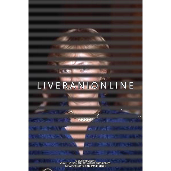 SOVRANI REALI DEL BELGIO - RETROSPETTIVA Nella foto Paola Ruffo di Calabria Principessa Liegi nel 1982 ©ARCHIVIO Giovanni Liverani / DFP / AG. ALDO LIVERANI SAS - ITALY ONLY EDITORIAL USE ONLY