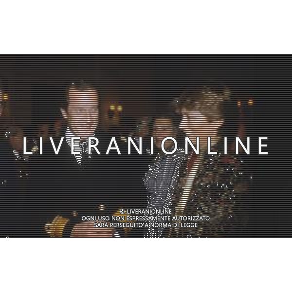 SOVRANI REALI DEL BELGIO - RETROSPETTIVA Nella foto Paola Ruffo di Calabria Principessa Liegi con il marito principe Alberto II ©ARCHIVIO Giovanni Liverani / DFP / AG. ALDO LIVERANI SAS - ITALY ONLY EDITORIAL USE ONLY