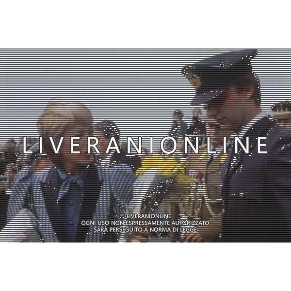 SOVRANI REALI DEL BELGIO - RETROSPETTIVA Nella foto Paola Ruffo di Calabria Principessa Liegi con il figlio Filippo nel 1983 ©ARCHIVIO Giovanni Liverani / DFP / AG. ALDO LIVERANI SAS - ITALY ONLY EDITORIAL USE ONLY