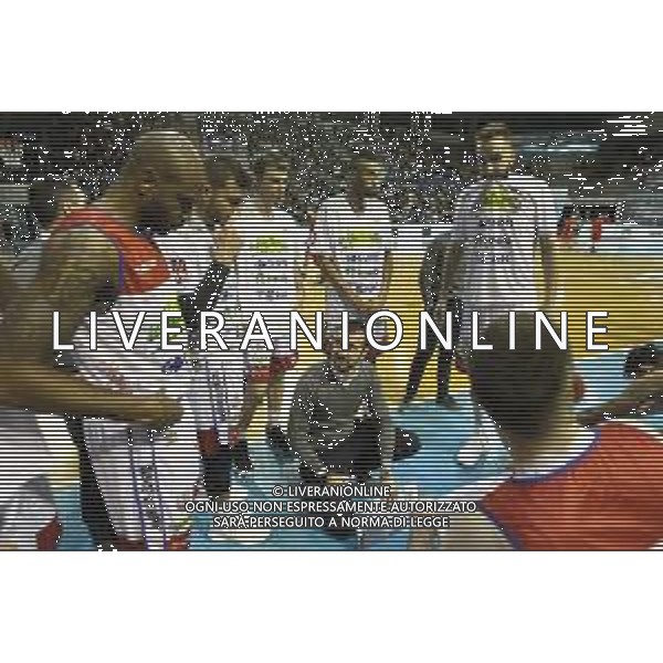 FAENZA 05 01 2019 LE NATURELLE IMOLA-FORLI BASKET SERIE A2 NELLA FOTO TIME OUT ©SANNA /AGENZIA ALDO LIVERANI SAS