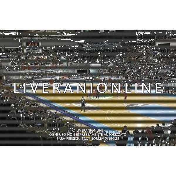 FAENZA 05 01 2019 LE NATURELLE IMOLA-FORLI BASKET SERIE A2 NELLA FOTO INIZIO PARTITA ©SANNA /AGENZIA ALDO LIVERANI SAS