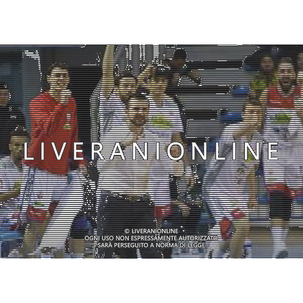 FAENZA 06 01 2019 LE NATURELLE-FORLI BASKET SERIE A2 NELLA FOTO EMANUELE DI PAOLANTONIO ALLENATORE LE NATURELLE IMOLA foto gianni sanna-ag aldo liverani sas