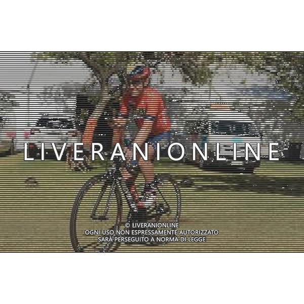 09-01-2019 Allenamento 3 Tour Down Under 2019; 2019, Bahrain - Merida; Pozzovivo, Domenico; Adelaide; Australia ©SIROTTI / AGENZIA ALDO LIVERANI SAS