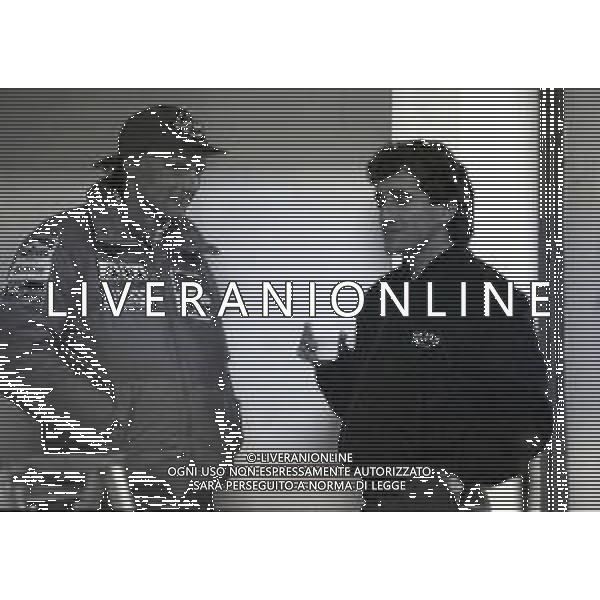 1984 IMOLA GP F1 NELLA FOTO NIKI LAUDA E ALAN PROST AG ALDO LIVERANI SAS