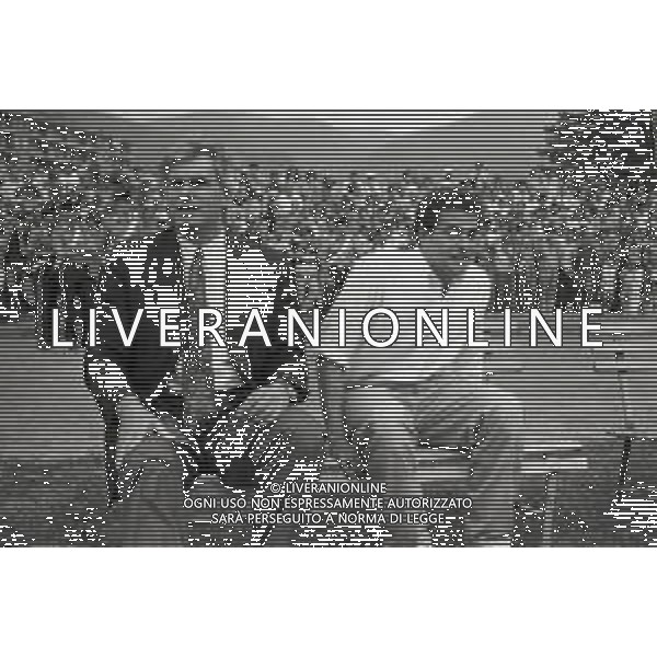 RETROSPETTIVA GIOVANNINO AGNELLI JR NELLA FOTO GIOVANNINO AGNELLI JR CON GIGI MAIFREDI ALLENATORE JUVENTUS AG ALDO LIVERANI SAS