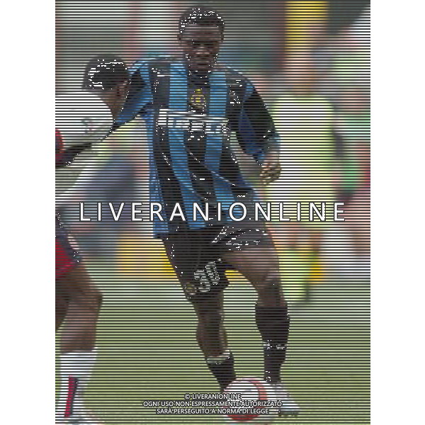 MILANO 18/05/05 COPPA ITALIA TIM 2004/05 SEMIFINALE INTER-CAGLIARI NELLA FOTO MARTINS OBAFEMI PH GIGI ARCAINI/AG.ALDO LIVERANI