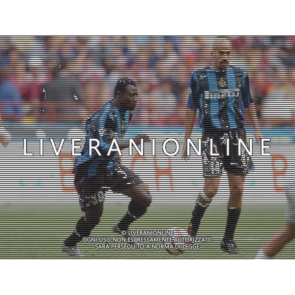 MILANO 18/05/05 COPPA ITALIA TIM 2004/05 SEMIFINALE INTER-CAGLIARI NELLA FOTO MARTINS OBAFEMI PH GIGI ARCAINI/AG.ALDO LIVERANI