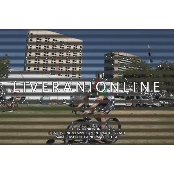 12-01-2019 Allenamento 6 Tour Down Under 2019; 2019, Deceunick - Quickstep; Viviani, Elia; Adelaide; Australia ©SIROTTI / AGENZIA ALDO LIVERANI SAS