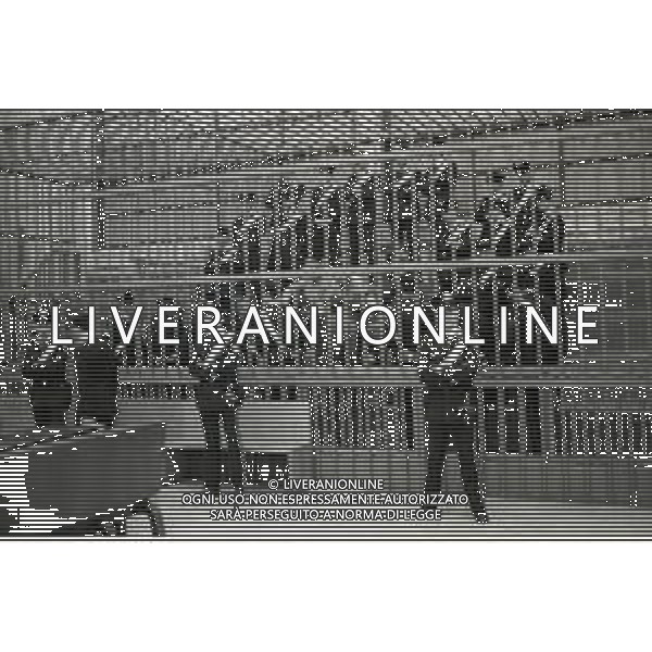 1981 MILANO PROCESSO A RENATO VALLANZASCA PER LA TENTATA EVASIONE NELLA FOTO RENATO VALLANZASCA AG ALDO LIVERANI SAS