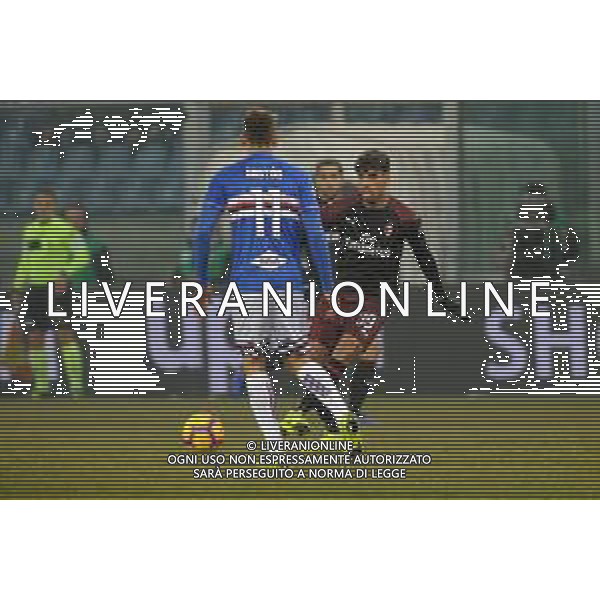 Coppa Italia 2018-2019 ottavi di finale Sampdoria-Milan Genova (Italia) - 12.01.2019 Sampdoria-Milan C. Nella Foto: Gaston Ramirez e Lucas Paqueta\' /Ph.Cebrelli-Ag. Aldo Liverani / AGENZIA ALDO LIVERANI SAS - Sampdoria - Milan Coppa Italia Tim Cup 2018-2019 ottavi di finale Genova 12.01.2019