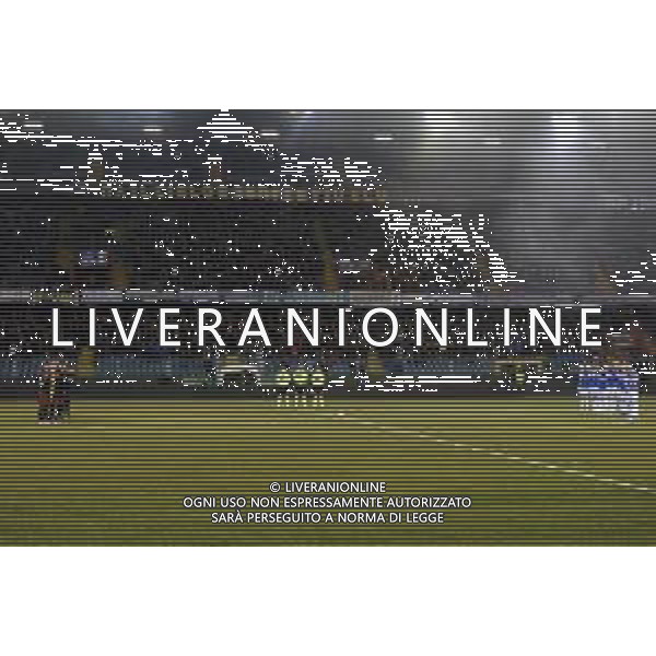 Coppa Italia 2018-2019 ottavi di finale Sampdoria-Milan Genova (Italia) - 12.01.2019 Sampdoria-Milan C. Nella Foto: Minuto di raccoglimento in ricordo dello storico medico sociale del Milan, Giovanni Battista Monti /Ph.Cebrelli-Ag. Aldo Liverani / AGENZIA ALDO LIVERANI SAS - Sampdoria - Milan Coppa Italia Tim Cup 2018-2019 ottavi di finale Genova 12.01.2019