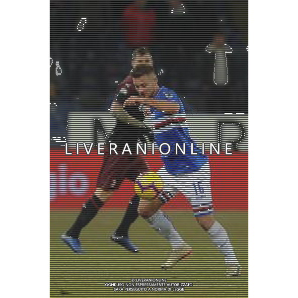 Coppa Italia 2018-2019 ottavi di finale Sampdoria-Milan Genova (Italia) - 12.01.2019 Sampdoria-Milan C. Nella Foto: Karol Linetty poi sostituito /Ph.Cebrelli-Ag. Aldo Liverani / AGENZIA ALDO LIVERANI SAS - Sampdoria - Milan Coppa Italia Tim Cup 2018-2019 ottavi di finale Genova 12.01.2019