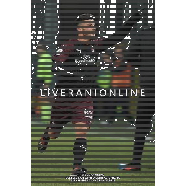 Coppa Italia 2018-2019 ottavi di finale Sampdoria-Milan Genova (Italia) - 12.01.2019 Sampdoria-Milan C. Nella Foto: Patrick Cutrone esultanza dopo il gol /Ph.Cebrelli-Ag. Aldo Liverani / AGENZIA ALDO LIVERANI SAS - Sampdoria - Milan Coppa Italia Tim Cup 2018-2019 ottavi di finale Genova 12.01.2019