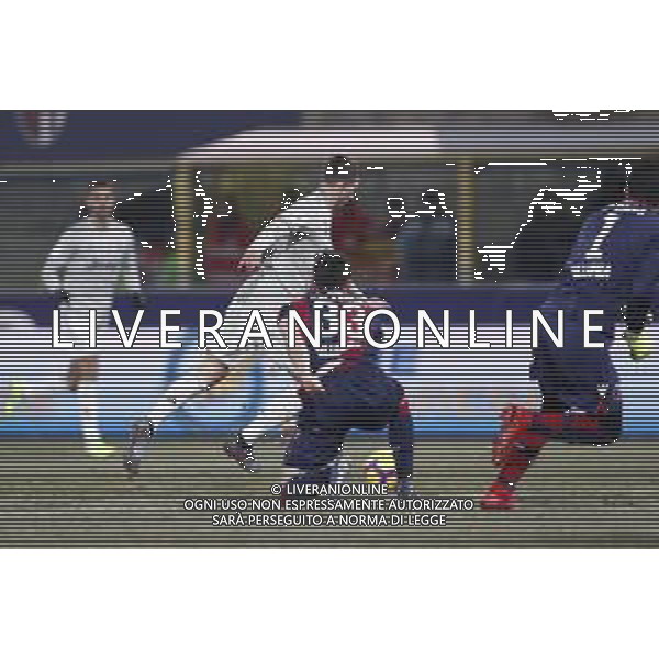 BOLOGNA - JUVENTUS Coppa Italia TIM CUP 12/01/2019 nella foto: Il gol di Bernardeschi Federico (Juventus f.c.) ©Claudio Zamagni/Agenzia Aldo Liverani goal Bernardeschi Federico (Juventus f.c.) during Italian TIM Cup soccer match between Bologna F.C. and Juventus F.C. at Renato Dall\'Ara Stadium in Bologna on January 12 2019 photo credit by Claudio Zamagni/Aldo Liverani Photo Agency / AGENZIA ALDO LIVERANI SAS - BOLOGNA - JUVENTUS Coppa Italia Tim Cup 2018-2019 ottavi di finale Bologna 12.01.2019