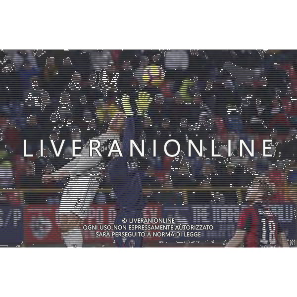 BOLOGNA - JUVENTUS Coppa Italia TIM CUP 12/01/2019 nella foto: Ronaldo Cristiano (Juventus f.c.)Da Costa Esmael Angelo (Bologna f.c.) ©Claudio Zamagni/Agenzia Aldo Liverani Ronaldo Cristiano (Juventus f.c.)Da Costa Esmael Angelo (Bologna f.c.) during Italian TIM Cup soccer match between Bologna F.C. and Juventus F.C. at Renato Dall\'Ara Stadium in Bologna on January 12 2019 photo credit by Claudio Zamagni/Aldo Liverani Photo Agency / AGENZIA ALDO LIVERANI SAS - BOLOGNA - JUVENTUS Coppa Italia Tim Cup 2018-2019 ottavi di finale Bologna 12.01.2019
