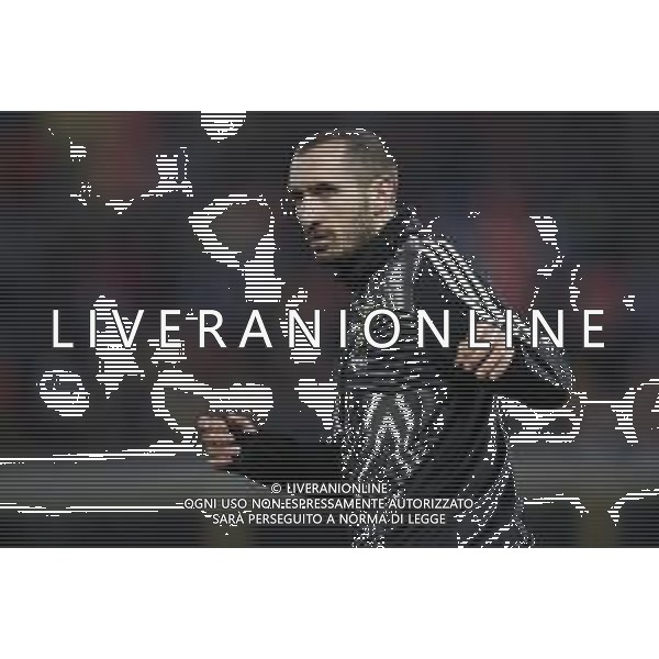 BOLOGNA - JUVENTUS Coppa Italia TIM CUP 12/01/2019 nella foto: Chiellini Giorgio (Juventus f.c.) ©Claudio Zamagni/Agenzia Aldo Liverani Chiellini Giorgio (Juventus f.c.) during Italian TIM Cup soccer match between Bologna F.C. and Juventus F.C. at Renato Dall\'Ara Stadium in Bologna on January 12 2019 photo credit by Claudio Zamagni/Aldo Liverani Photo Agency