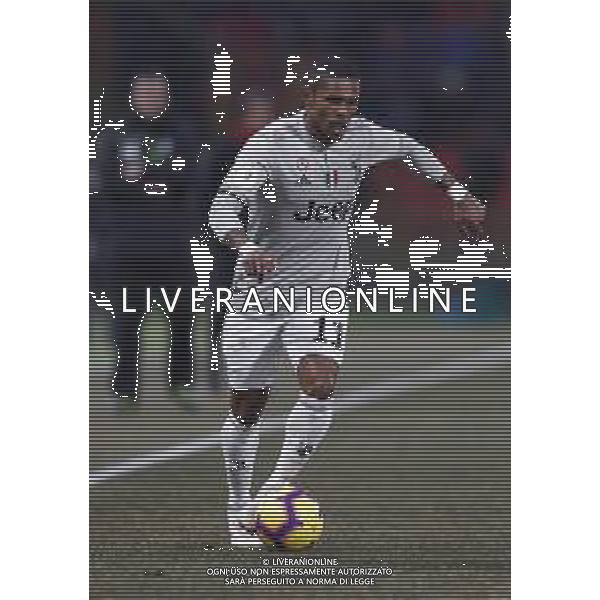 BOLOGNA - JUVENTUS Coppa Italia TIM CUP 12/01/2019 nella foto: Costa Douglas (Juventus f.c.) ©Claudio Zamagni/Agenzia Aldo Liverani Costa Douglas (Juventus f.c.) during Italian TIM Cup soccer match between Bologna F.C. and Juventus F.C. at Renato Dall\'Ara Stadium in Bologna on January 12 2019 photo credit by Claudio Zamagni/Aldo Liverani Photo Agency