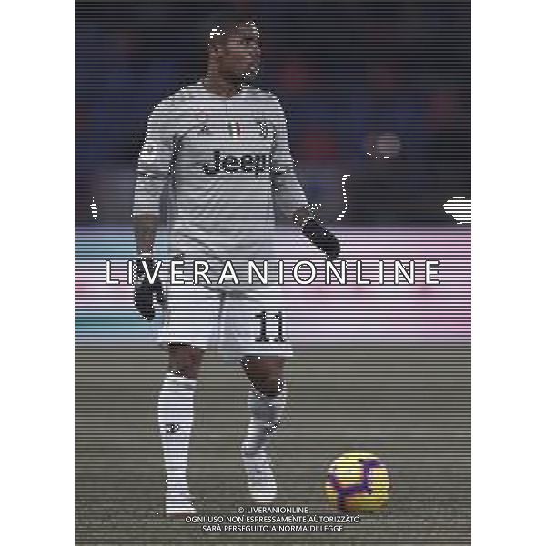 BOLOGNA - JUVENTUS Coppa Italia TIM CUP 12/01/2019 nella foto: Costa Douglas (Juventus f.c.) ©Claudio Zamagni/Agenzia Aldo Liverani Costa Douglas (Juventus f.c.) during Italian TIM Cup soccer match between Bologna F.C. and Juventus F.C. at Renato Dall\'Ara Stadium in Bologna on January 12 2019 photo credit by Claudio Zamagni/Aldo Liverani Photo Agency