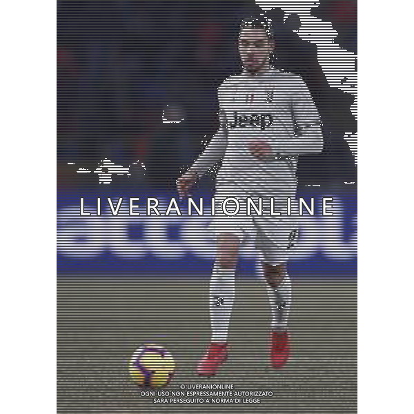 BOLOGNA - JUVENTUS Coppa Italia TIM CUP 12/01/2019 nella foto:De Sciglio Mattia (Juventus f.c.) ©Claudio Zamagni/Agenzia Aldo Liverani De Sciglio Mattia (Juventus f.c.) during Italian TIM Cup soccer match between Bologna F.C. and Juventus F.C. at Renato Dall\'Ara Stadium in Bologna on January 12 2019 photo credit by Claudio Zamagni/Aldo Liverani Photo Agency