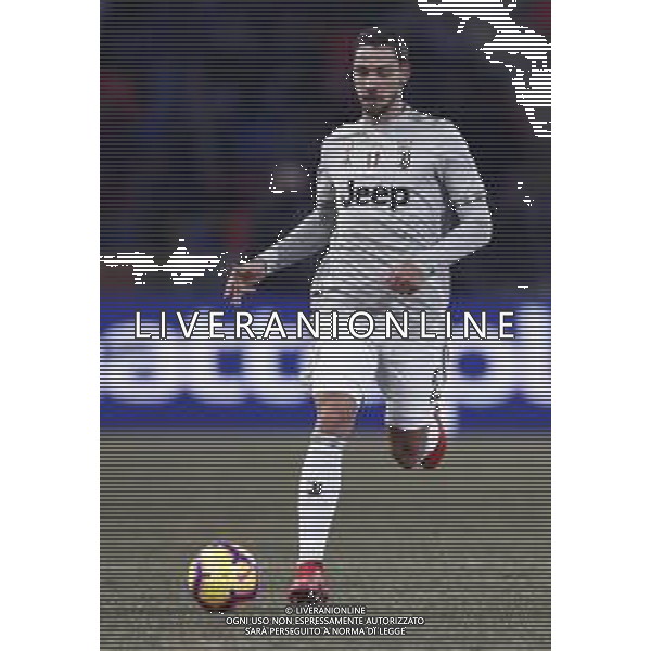 BOLOGNA - JUVENTUS Coppa Italia TIM CUP 12/01/2019 nella foto: De Sciglio Mattia (Juventus f.c.) ©Claudio Zamagni/Agenzia Aldo Liverani De Sciglio Mattia (Juventus f.c.) during Italian TIM Cup soccer match between Bologna F.C. and Juventus F.C. at Renato Dall\'Ara Stadium in Bologna on January 12 2019 photo credit by Claudio Zamagni/Aldo Liverani Photo Agency