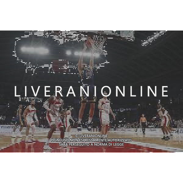 Lega Basket serie A Victoria Libertas Pesaro - Fiat Torino 13/01/2019 nella foto: Hobson Darington (Fiat Torino) ©Claudio Zamagni/Agenzia Aldo Liverani Hobson Darington (Fiat Torino) during basketball match between Victoria Libertas Pallacanestro Pesaro and Fiat Torino at Adriatic Arena in Pesaro on October 13 2019 photo credit Claudio Zamagni/Aldo Liverani Photo Agency