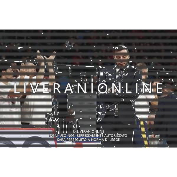 Lega Basket serie A Victoria Libertas Pesaro - Fiat Torino 13/01/2019 nella foto: Paolo Galbiati (Fiat Torino) ©Claudio Zamagni/Agenzia Aldo Liverani Paolo Galbiati (Fiat Torino)during basketball match between Victoria Libertas Pallacanestro Pesaro and Fiat Torino at Adriatic Arena in Pesaro on October 13 2019 photo credit Claudio Zamagni/Aldo Liverani Photo Agency