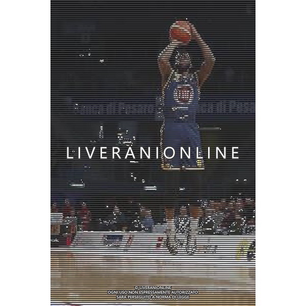 Lega Basket serie A Victoria Libertas Pesaro - Fiat Torino 13/01/2019 nella foto: Wilson Jamil (Fiat Torino) ©Claudio Zamagni/Agenzia Aldo Liverani Wilson Jamil (Fiat Torino) during basketball match between Victoria Libertas Pallacanestro Pesaro and Fiat Torino at Adriatic Arena in Pesaro on October 13 2019 photo credit Claudio Zamagni/Aldo Liverani Photo Agency