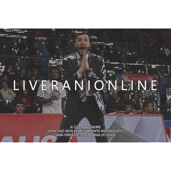 Lega Basket serie A Victoria Libertas Pesaro - Fiat Torino 13/01/2019 nella foto: Paolo Galbiati (Fiat Torino) ©Claudio Zamagni/Agenzia Aldo Liverani Paolo Galbiati (Fiat Torino) during basketball match between Victoria Libertas Pallacanestro Pesaro and Fiat Torino at Adriatic Arena in Pesaro on October 13 2019 photo credit Claudio Zamagni/Aldo Liverani Photo Agency