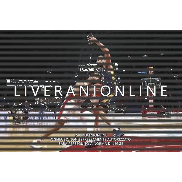Lega Basket serie A Victoria Libertas Pesaro - Fiat Torino 13/01/2019 nella foto: Blackmon James (V.L. Pesaro) ©Claudio Zamagni/Agenzia Aldo Liverani Blackmon James (V.L. Pesaro) during basketball match between Victoria Libertas Pallacanestro Pesaro and Fiat Torino at Adriatic Arena in Pesaro on October 13 2019 photo credit Claudio Zamagni/Aldo Liverani Photo Agency