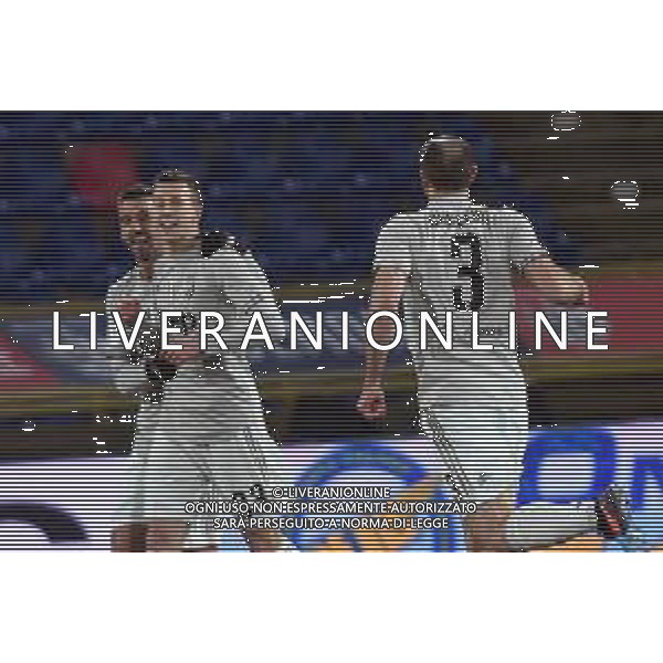 BOLOGNA - JUVENTUS, Ottavi di Coppa Italia Tim Cup 12.01.2019 NELLA FOTO ESULTANZA DOPO IL GOL DI FEDERICO BERNARDESCHI © OPTIMAFOTO / AGENZIA ALDO LIVERANI SAS