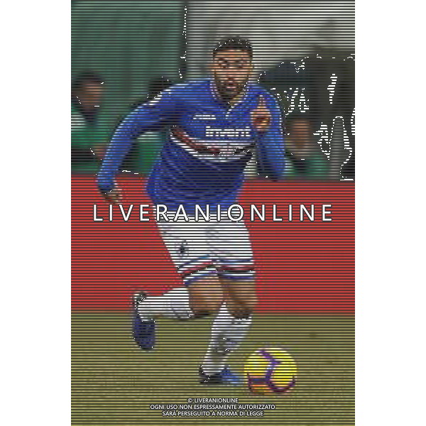 Coppa Italia 2018-2019 ottavi di finale Sampdoria-Milan Genova (Italia) - 12.01.2019 Sampdoria-Milan C. Nella Foto: Gregoire Defrel /Ph.Cebrelli-Ag. Aldo Liverani