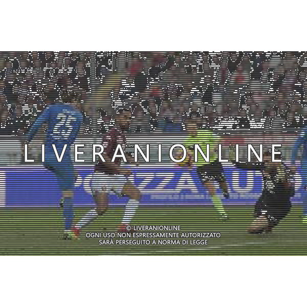 Torino - Fiorentina, Ottavi di Coppa Italia Tim Cup 13.01.2019 NELLA FOTO : IL PRIMO GOL DI FEDERICO CHIESA © AGENZIA ALDO LIVERANI SAS