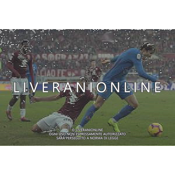 Torino - Fiorentina, Ottavi di Coppa Italia Tim Cup 13.01.2019 NELLA FOTO : CHIESA FEDERICO - RINCON TOMAS © AGENZIA ALDO LIVERANI SAS