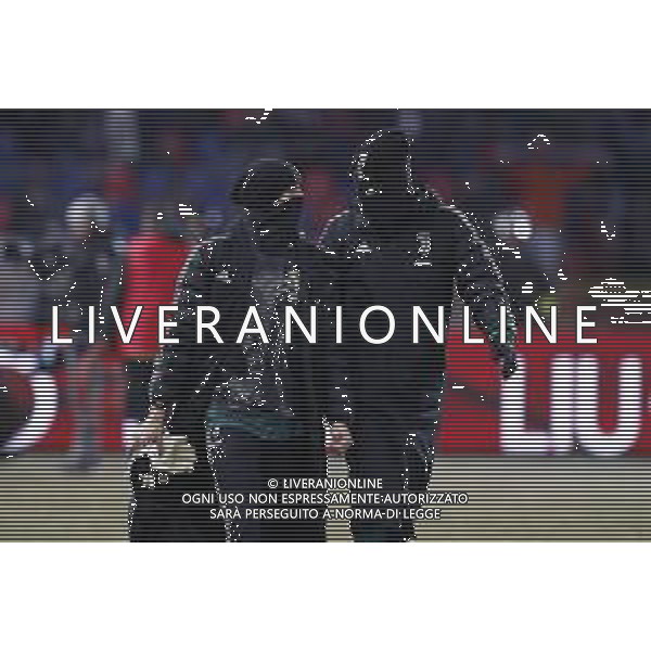 BOLOGNA - JUVENTUS Coppa Italia TIM CUP 12/01/2019 nella foto: giocatori totalmente coperti ©Claudio Zamagni/Agenzia Aldo Liverani during Italian TIM Cup soccer match between Bologna F.C. and Juventus F.C. at Renato Dall\'Ara Stadium in Bologna on January 12 2019 photo credit by Claudio Zamagni/Aldo Liverani Photo Agency