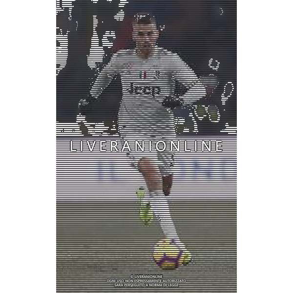 BOLOGNA - JUVENTUS Coppa Italia TIM CUP 12/01/2019 nella foto: Spinazzola Leonardo (Juventus f.c.) ©Claudio Zamagni/Agenzia Aldo Liverani Spinazzola Leonardo (Juventus f.c.) during Italian TIM Cup soccer match between Bologna F.C. and Juventus F.C. at Renato Dall\'Ara Stadium in Bologna on January 12 2019 photo credit by Claudio Zamagni/Aldo Liverani Photo Agency