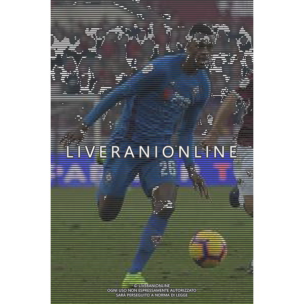 Torino - Fiorentina, Ottavi di Coppa Italia Tim Cup 13.01.2019 NELLA FOTO : EDIMILSON FERNANDES © AGENZIA ALDO LIVERANI SAS