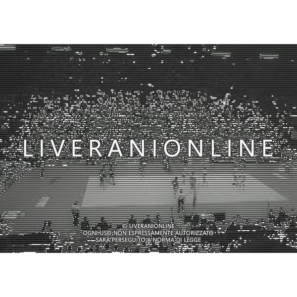 27-04-1994 MILANO - FORUM DI ASSAGO FINALE SCUDETTO MILAN VOLLEY SISLEY TREVISO NELLA FOTO PANORAMICA FORUM DI ASSAGO AG ALDO LIVERANI SAS