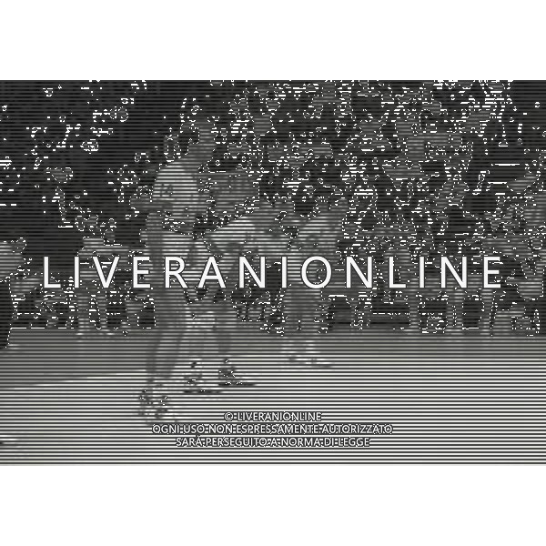 27-04-1994 MILANO - FORUM DI ASSAGO FINALE SCUDETTO MILAN VOLLEY SISLEY TREVISO NELLA FOTO TANDE\' SAMUEL-GALLI CLAUDIO- AG ALDO LIVERANI SAS