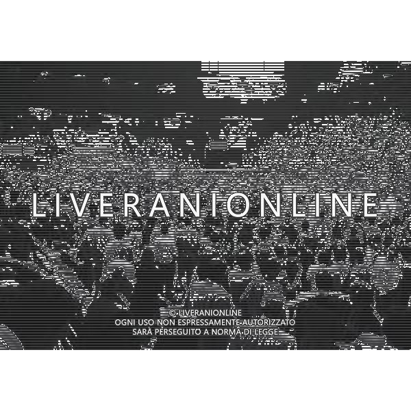 27-04-1994 MILANO - FORUM DI ASSAGO FINALE SCUDETTO MILAN VOLLEY SISLEY TREVISO NELLA FOTO PANORAMICA DEL FORUM DI ASSAGO AG ALDO LIVERANI SAS