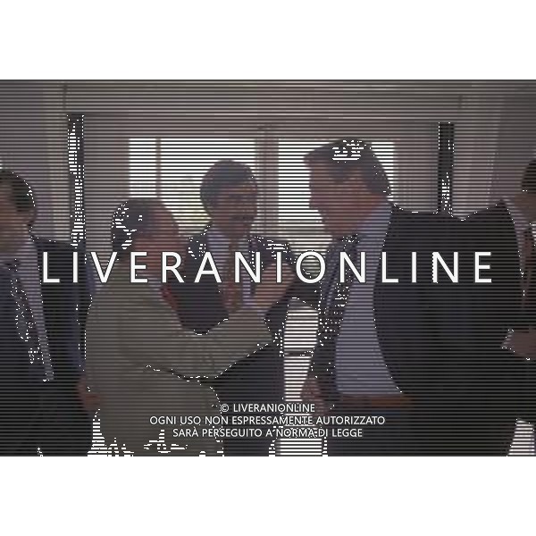 1996 MILANO HOTEL GALLIA CENTENARIO DELLA GAZZETTA DELLO SPORT NELLA FOTO MAURIZIO MOSCA CON MERINO BARTOLETTI E RINO TOMMASI AG ALDO LIVERANI SAS