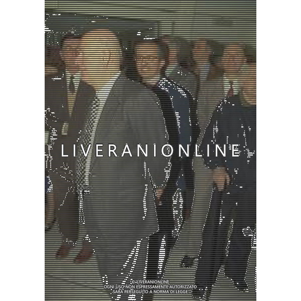 1996 MILANO HOTEL GALLIA CENTENARIO DELLA GAZZETTA DELLO SPORT NELLA FOTO GIORGIO CONTARINI E ENRICO MINAZZI AG ALDO LIVERANI SAS