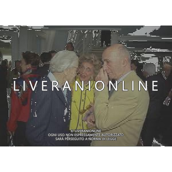 1996 MILANO HOTEL GALLIA CENTENARIO DELLA GAZZETTA DELLO SPORT NELLA FOTO LUIGI GIANOLI RESY BONACOSSA E--------- AG ALDO LIVERANI SAS