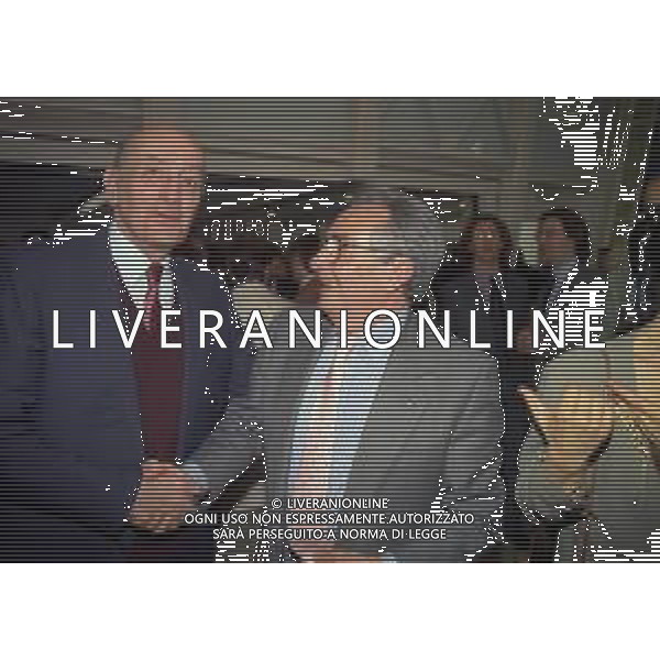 1996 MILANO HOTEL GALLIA CENTENARIO DELLA GAZZETTA DELLO SPORT NELLA FOTO CANDIDO CANNAVO\' AG ALDO LIVERANI SAS