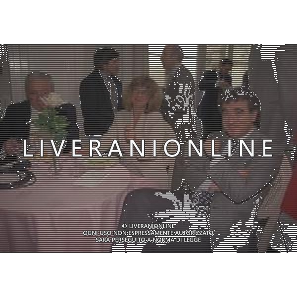 1996 MILANO HOTEL GALLIA CENTENARIO DELLA GAZZETTA DELLO SPORT NELLA FOTO FRANCO ARTURI E SUSANNA WERMELLINGER AG ALDO LIVERANI SAS