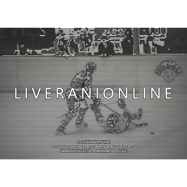 1992-1993 -CAMPIONATO DI HOCKEY SU GHIACCIO SERIE A MILANO-FINALE 5 PARTITA HOCKEY MILANO LIONS -BOLZANO NELLA FOTO I GIOCATORI DELL\'HOCKEY MILANO LION FESTEGGIANO LA VITTORIA DEL SECONDO SCUDETTO AG ALDO LIVERANI SAS