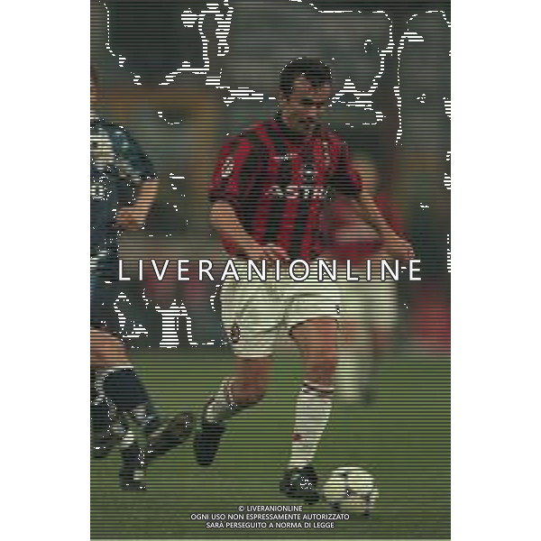 08-04-1998 MILANO-COPPA ITALIA MILAN LAZIO 1-0 NELLA FOTO DEJAN SAVICEVIC AG ALDO LIVERANI SAS