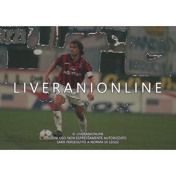 08-04-1998 MILANO-COPPA ITALIA MILAN LAZIO 1-0 NELLA FOTO PAOLO MALDINI AG ALDO LIVERANI SAS
