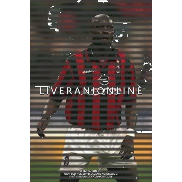 08-04-1998 MILANO-COPPA ITALIA MILAN LAZIO 1-0 NELLA FOTO GEORGE WEAH AG ALDO LIVERANI SAS